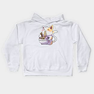 Ramen cat Kids Hoodie